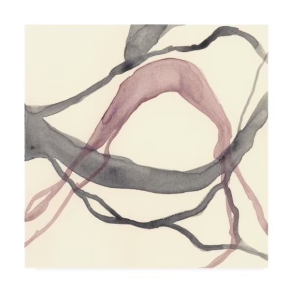 Ren�e W. Stramel 'Rivulets Iii' Canvas Art, 18x18, Trademark Fine Art, Mfr#: WAG11343-C1818GG